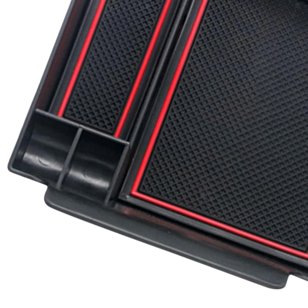 

New Auto Accessories Car Central Control Armrest Storage Box Tray Shape Unique Appearance ABS Plastic Anti-slip