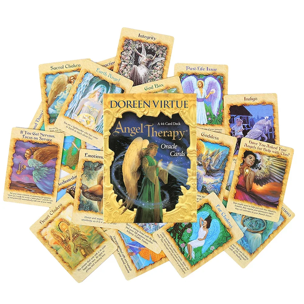 2024 Новая публика Карты Oracle Angel Therapy для начинающих и экспертов в карте Таро