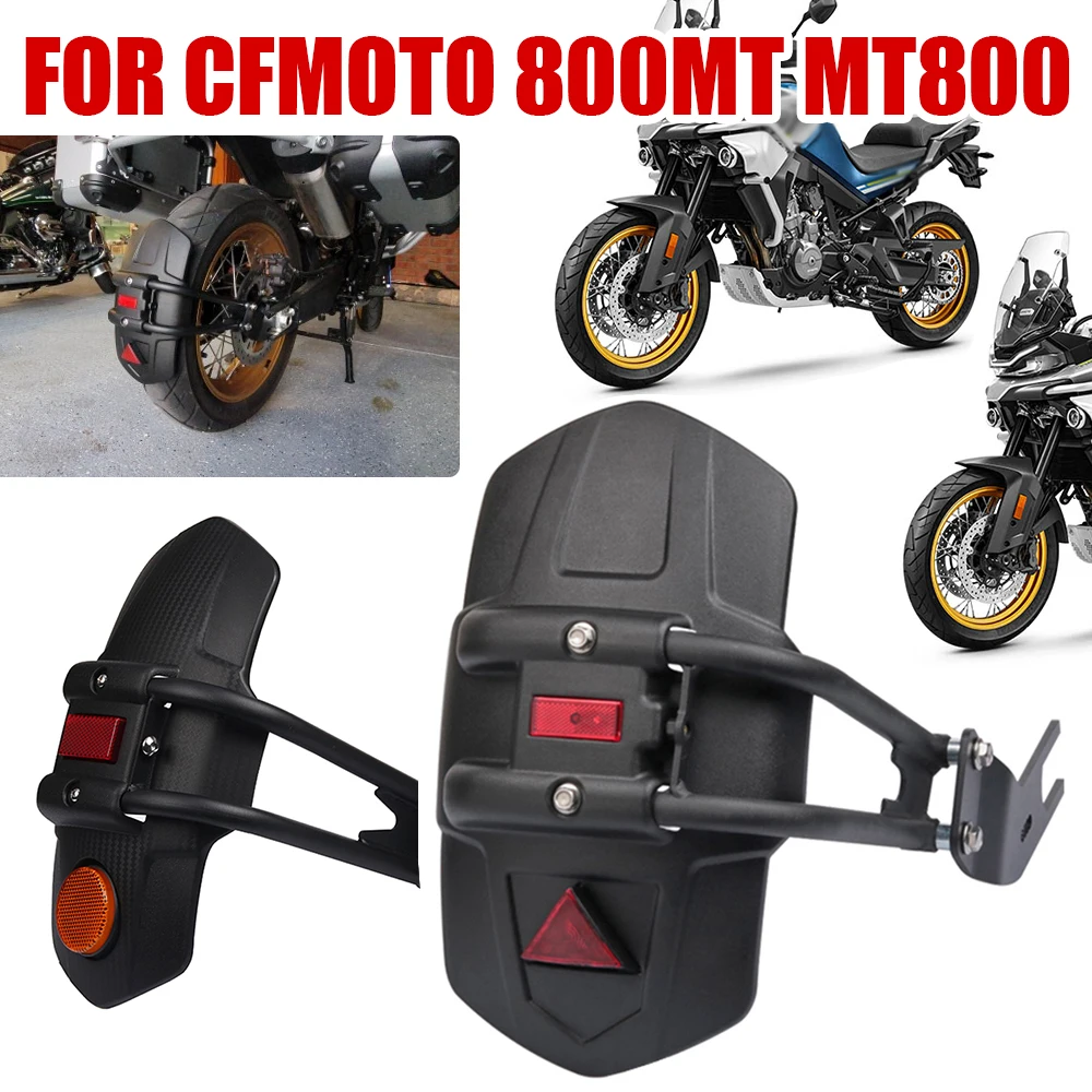 

Fender Mudguard For CFMOTO 800MT MT800 MT 800 MT Motorcycle Accessories Rear Wheel Splash Guard Tire Mud Cover Warning Protector