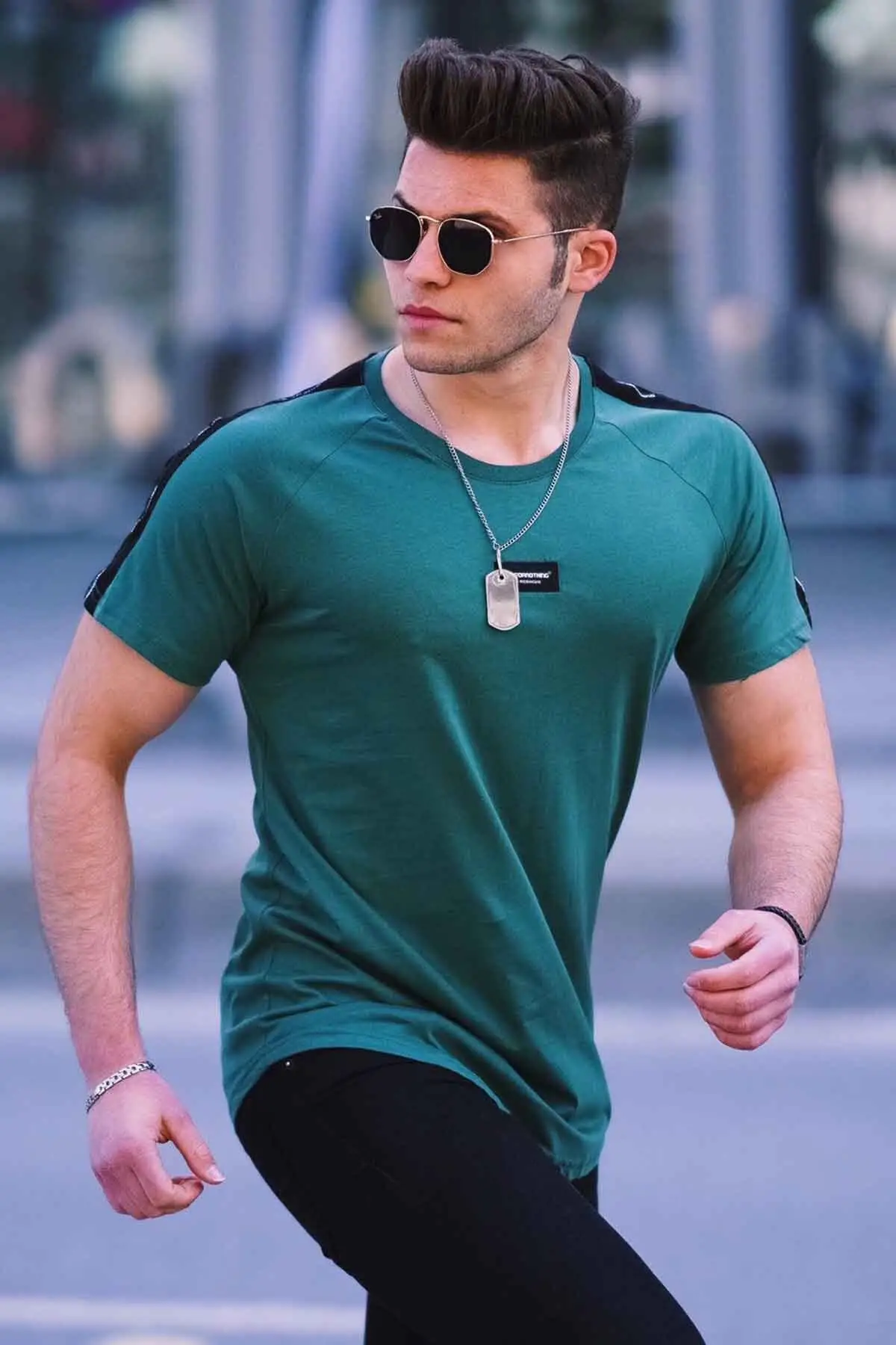 

Green Basic Men's T-Shirts Men's T-Shirts Sport Stylish 2021