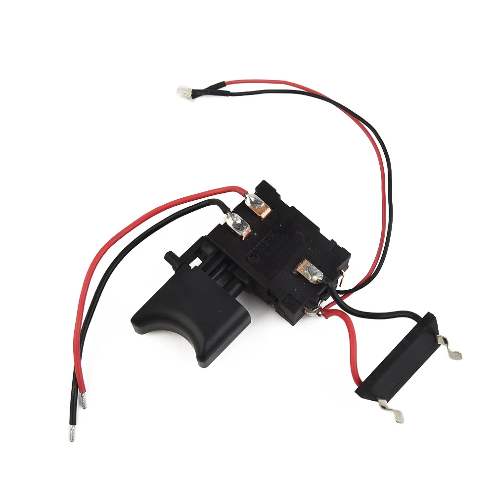 

16A 7.2 V - 24 V Trigger Switch Electric Cordless Drill Dustproof Speed Control Push Button Switch With Small Light Part Accs