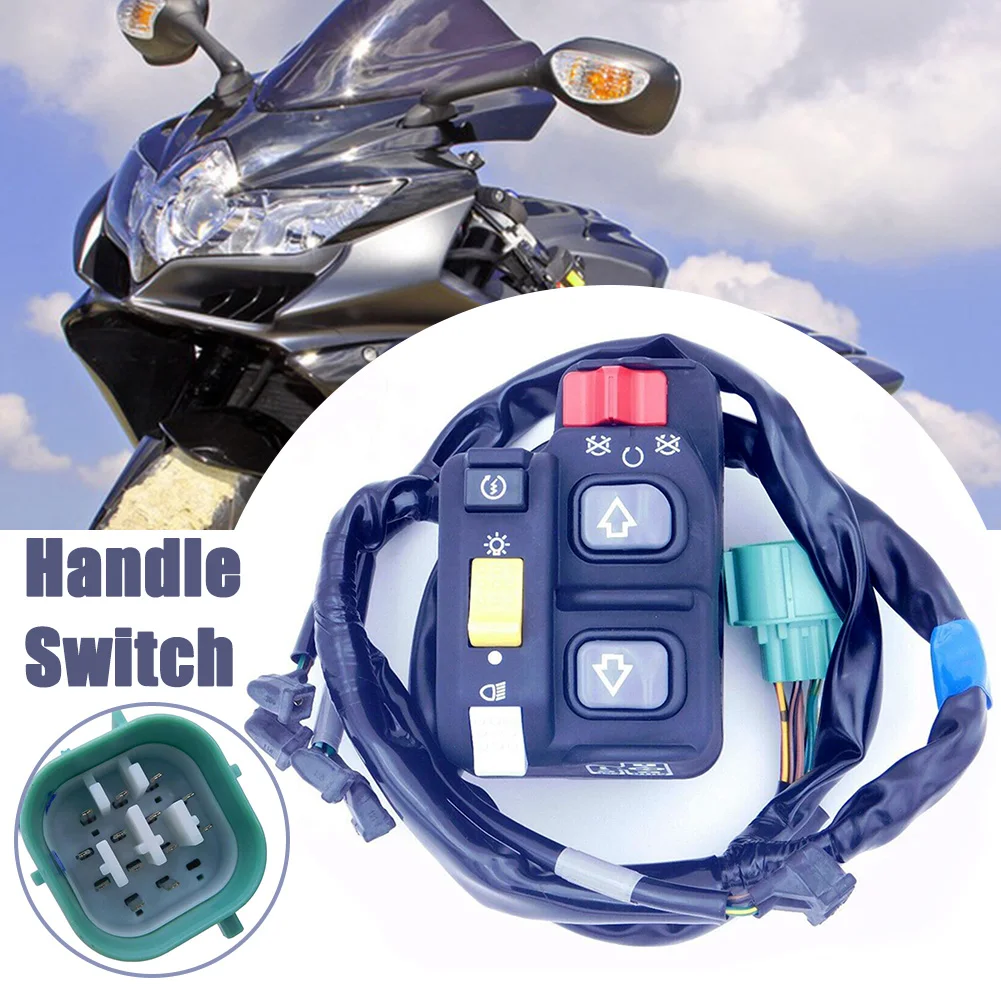 

Профессиональный переключатель с левой стойкой для запуска и смены, надежная кнопка управления рулем в сборе, запчасти для ручки мотоцикла