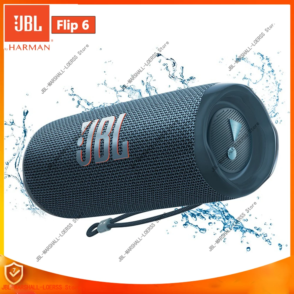 

Original JBL Flip 6 Portable Wireless Bluetooth Speaker FLIP6 IPX7 Waterproof Outdoor Stereo Bass Music Tweeter Speakers