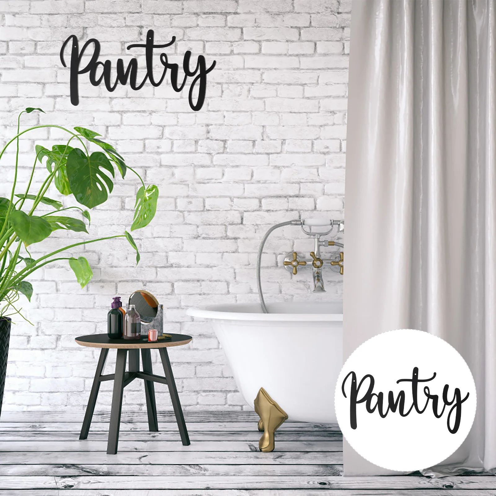 

Wall Sign Pantry Letter Decor Decoration Hangingpendant Signsalphabet Metal Iron Word Letters Family Home Ornament Farmhouse