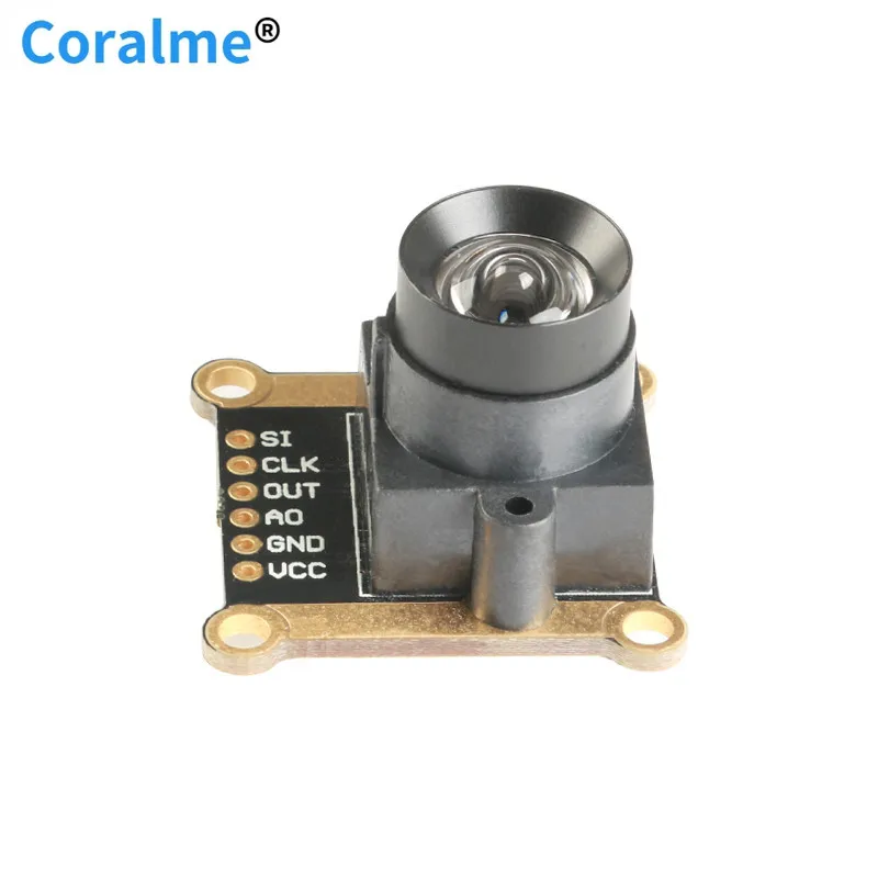 TSL1401CL Linear Sensor 128X1 CCD Camera Ultra Wide Angle Lens 120 Degree Black and White Line Tracking Module |