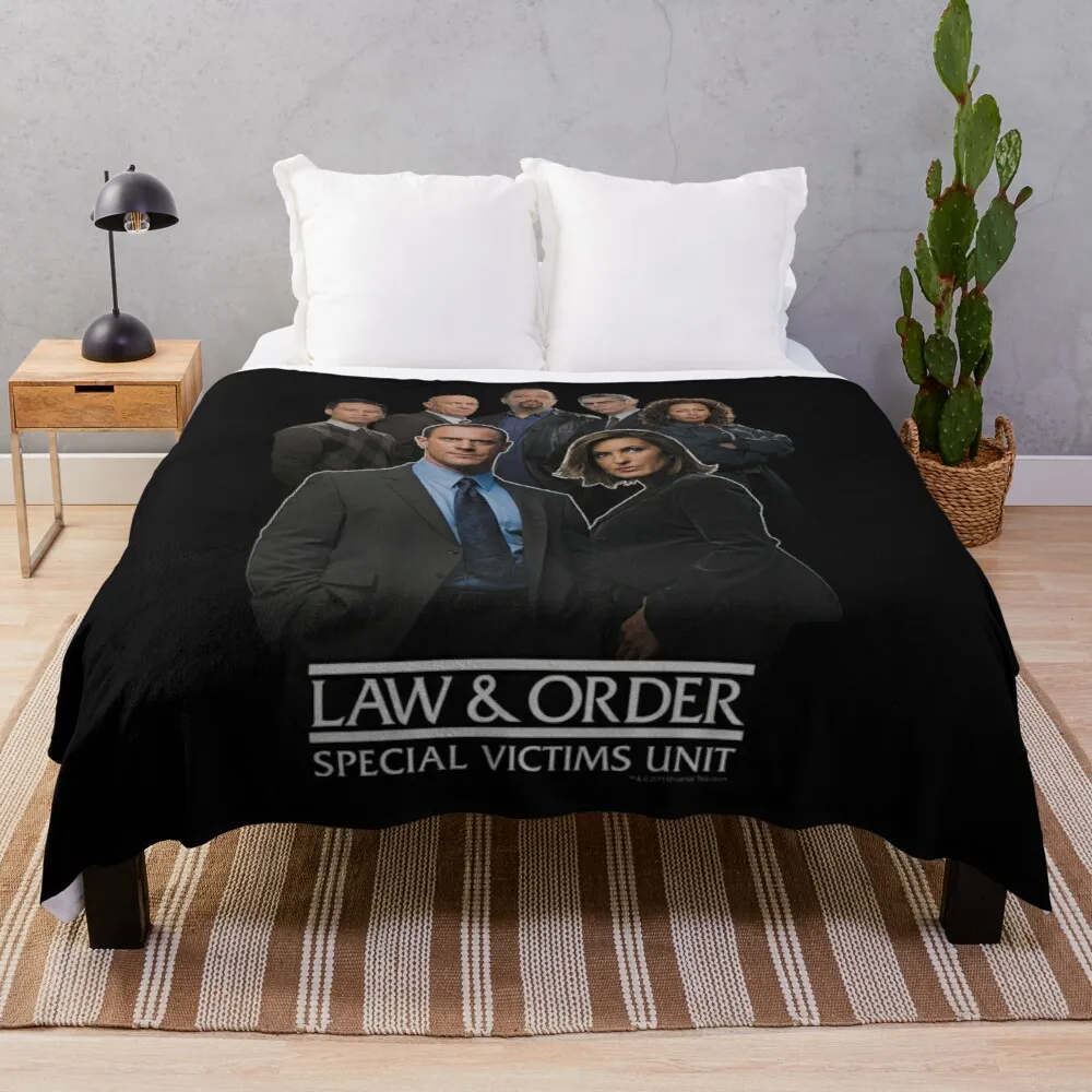 

Law And Order Svu - Team Throw Blanket extra large Throw Blanket decorative sofa blanket Decorative sofa blankets