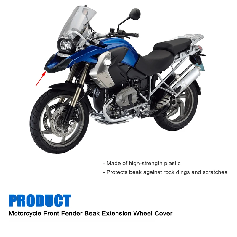 Фото Для BMW R1200GS R 1200 GS 1200GS 2008-2012 2011, карбоновый вид для мотоцикла, передний клюв, обтекатель, удлинитель колеса, крышка №2