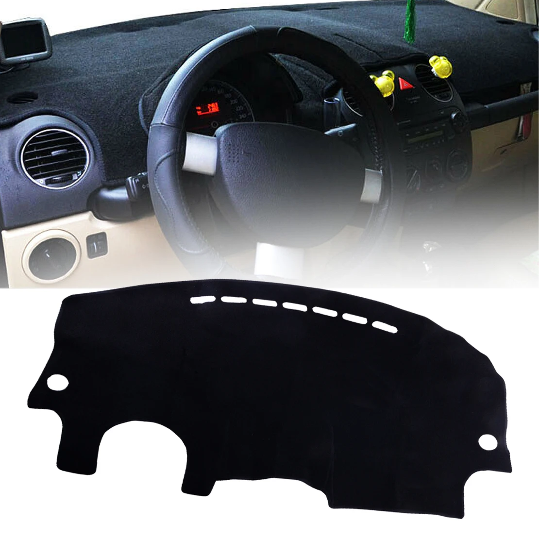 

Нескользящий коврик для приборной панели коврик LHD подходит для VW Beetle 1998 1999 2000 2001 2002 2003 2004 2005 2006 2007 2008 2009 2010