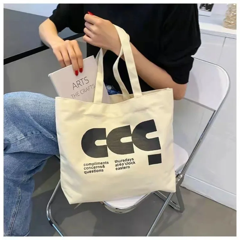 

Модная студенческая портативная Холщовая Сумка большой емкости, модная Холщовая Сумка на одно плечо