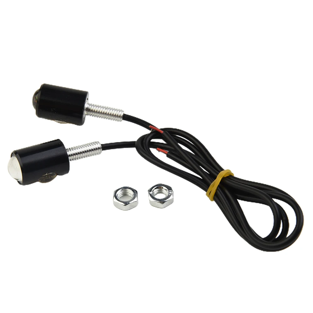 

Brand New Turn Signals Car Moto Easy To Install Low Consumption 10mm 12V Amber Car Indicators For License Plate