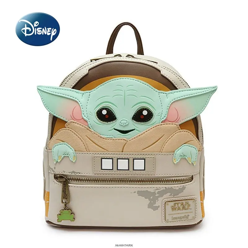 Disney Original New Mini Women's Backpack Luxury Brand Backpack 3D Cartoon Children's School Bag Large Capacity High Quality