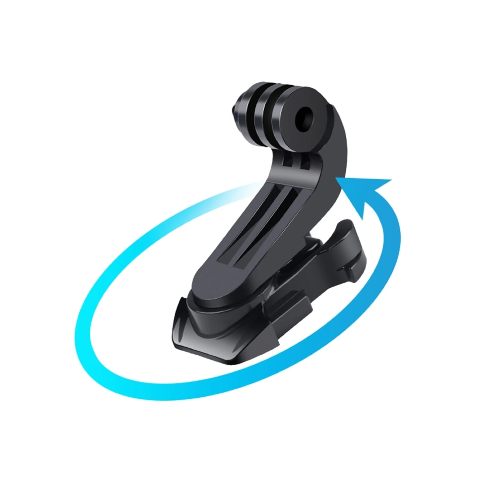 

360 Degree Rotation J-Hook Buckle Mount for Gopro HERO10 Black / HERO9 Black 8 7 6 5 4 3 2 1 / DJI Action 2 Osmo Action Cameras