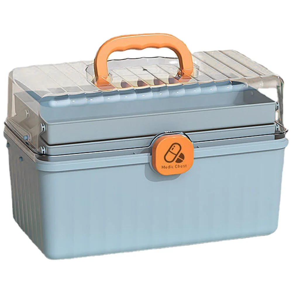 

Sewing Kit Versatile Storage Case Emergency Clear Plastic Containers Portable Holder