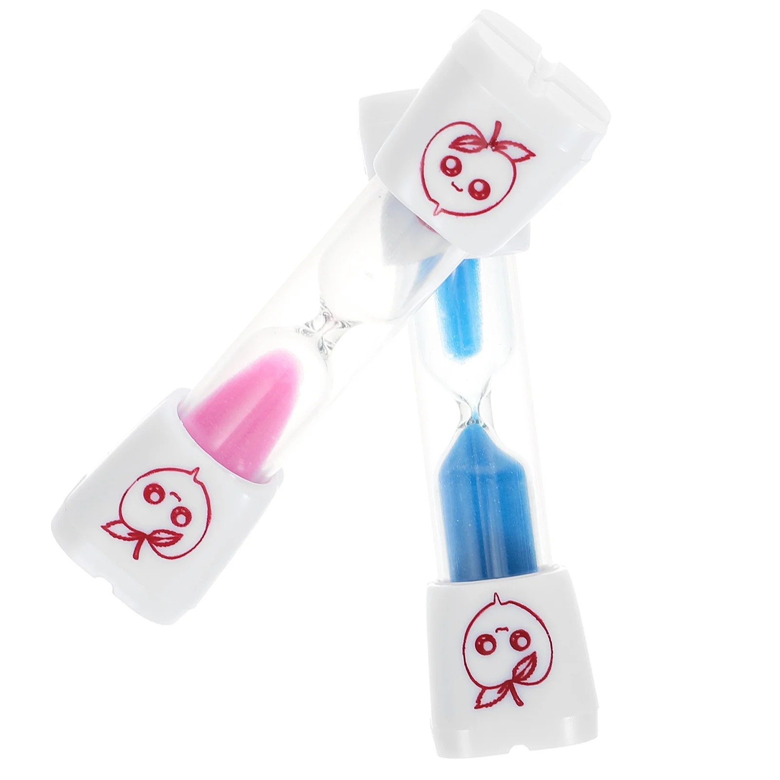 

2Pcs Portable Sand Timer Reusable Sand Timer Hourglass Decor Portable Hourglass Hourglass Timer Gift
