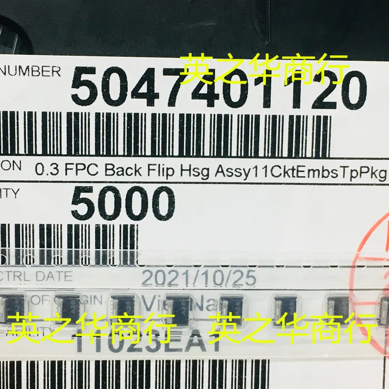 

10pcs orginal new 5047401120 504740-1120 11pin 0.3mm pitch FPC connector 05047401120