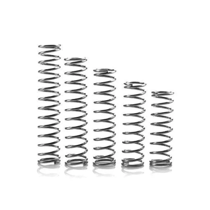 

1 pcs y-shaped zinc plated compression springs wire diameter compression return spring 0.8mm/0.9mm od 5-14mm length 10-100mm