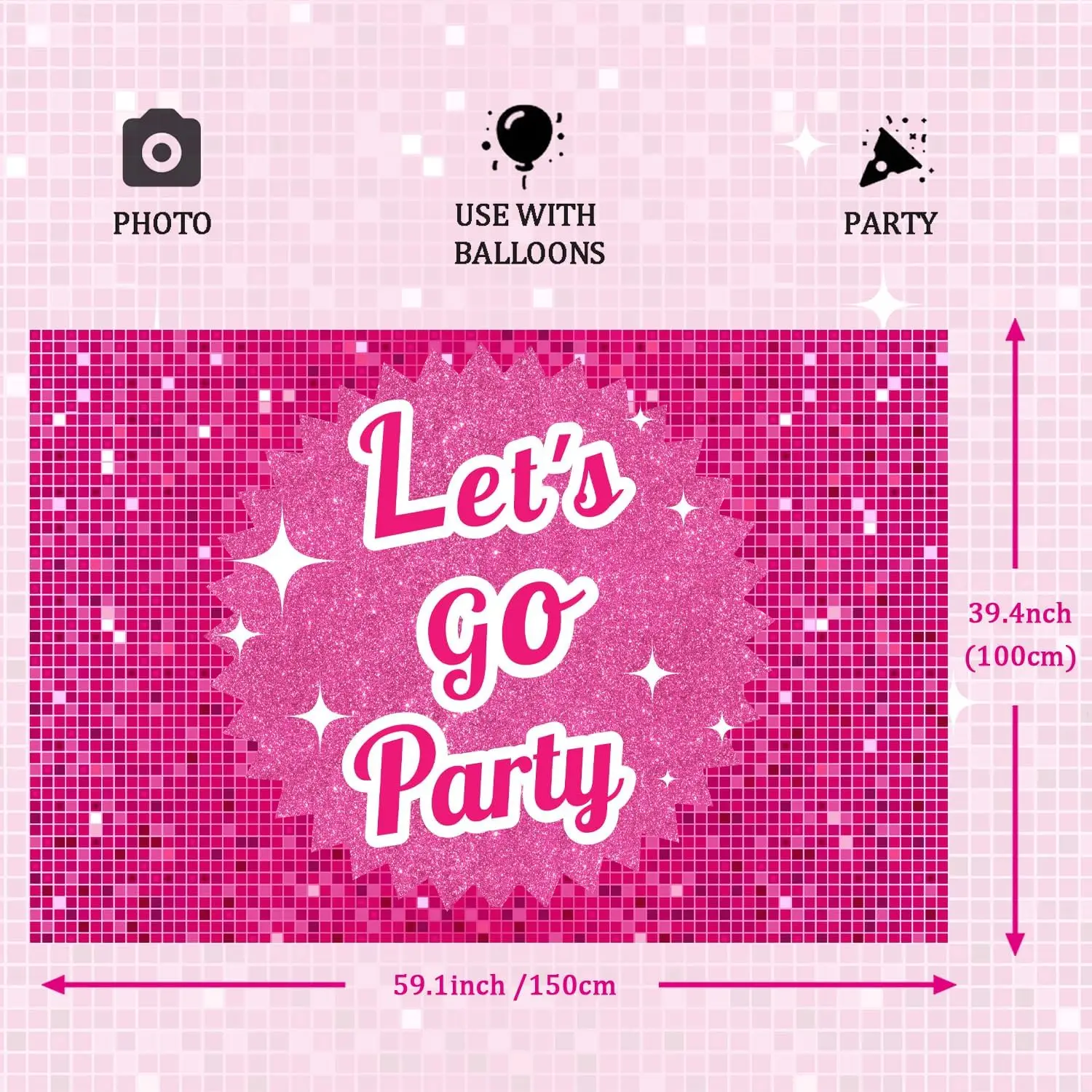 Ярко-Розовый девичник Fangleland тематические украшения для девочек женские куклы на