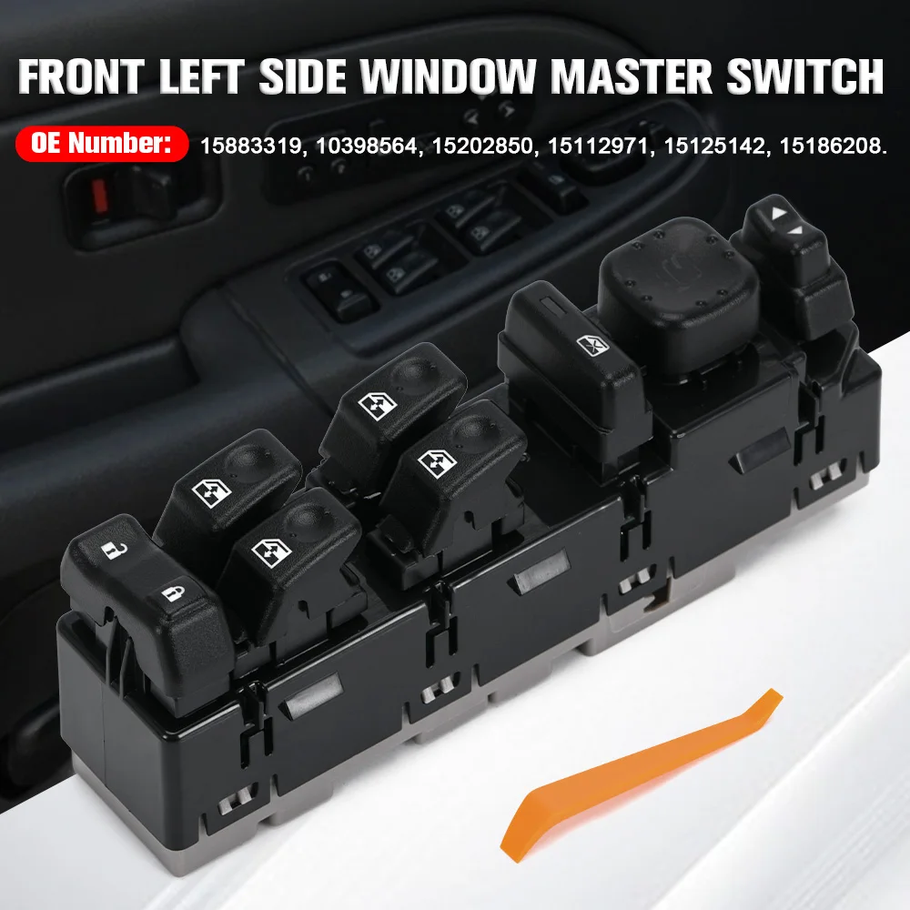 Переключатель Стеклоподъемника 15883319 12 В для Hummer H2 Chevrolet Suburban подчеркивающий GMC Yukon