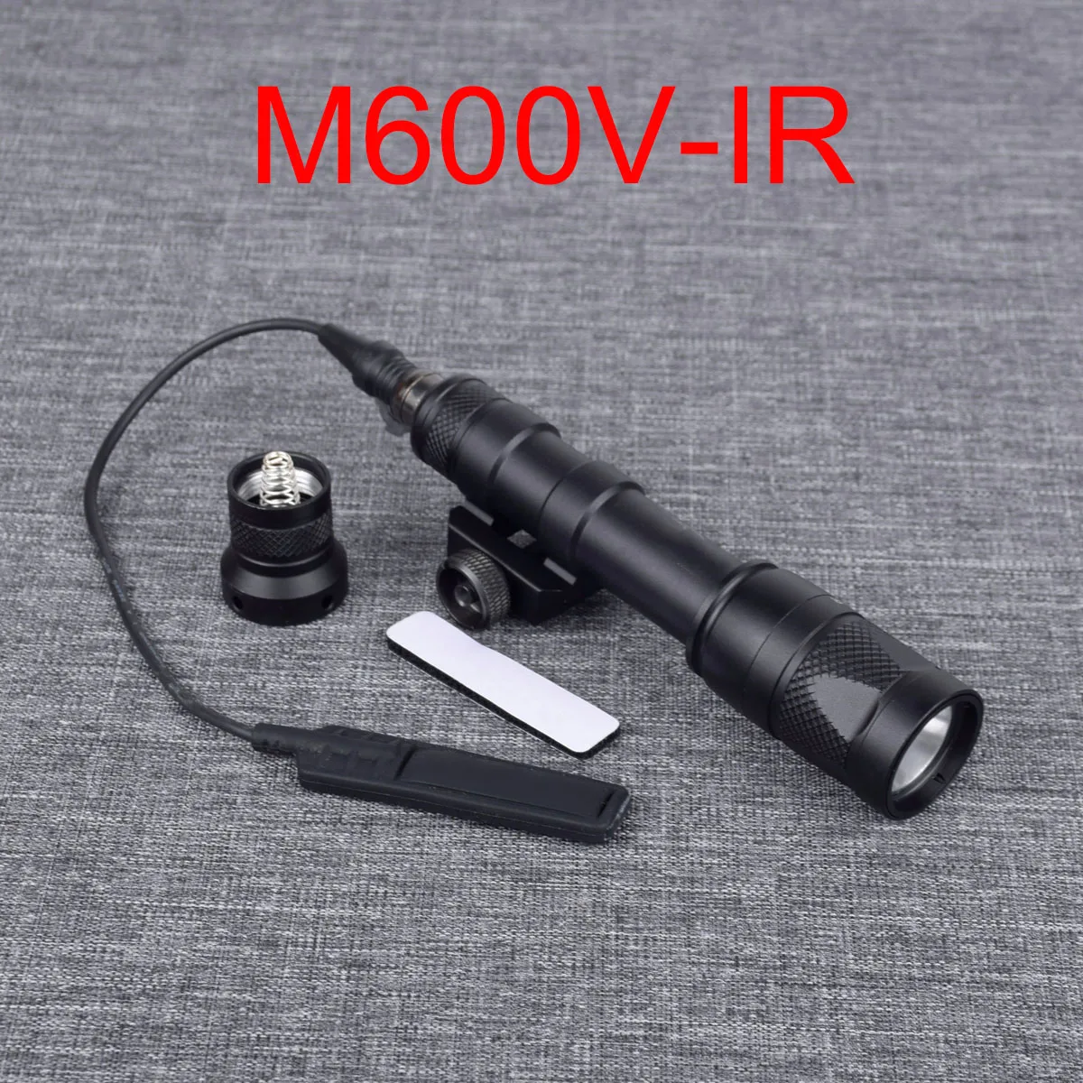 Tactical M600V IR Weapon Light Scout Light IR Output LED White Light Remote Pressure Switch Infra-red Output 20mm Rail