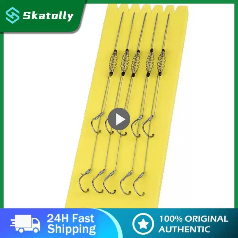 

Portable Carp Hook High-carbon Steel Fishhook Durable Fishing Gear Practical Fishing Gear Accessories Sharp Braided Fish Thread