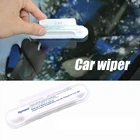 1 шт. универсальные стеклоочистители против дождя для автомобиля, синяя мягкая впитывающая ткань для мытья автомобиля, стеклоочиститель для лобового стекла автомобиля, водоотталкивающий