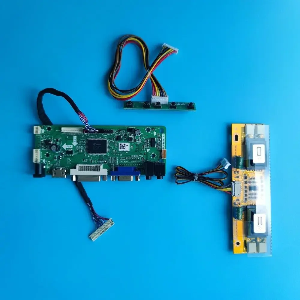 Комплект для LTM200KT01 1600 × 900 M.NT68676 DIY 20 0 &quotLVDS 4 лампы Плата контроллера драйвера