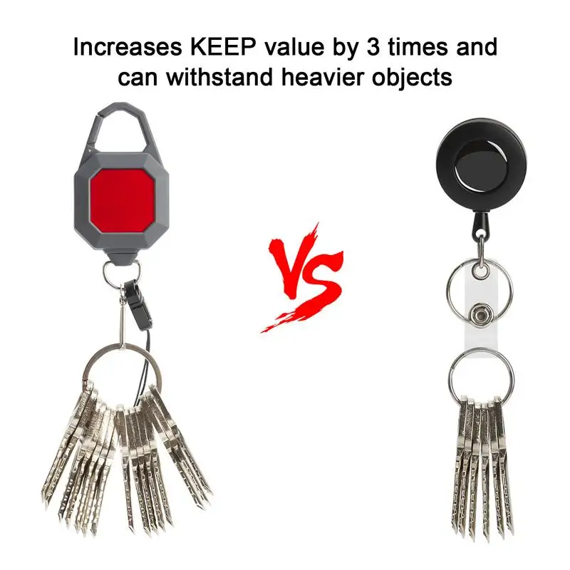 Выдвижной брелок для рыбалки с замком выдвижной привязь снаряжения инструмент