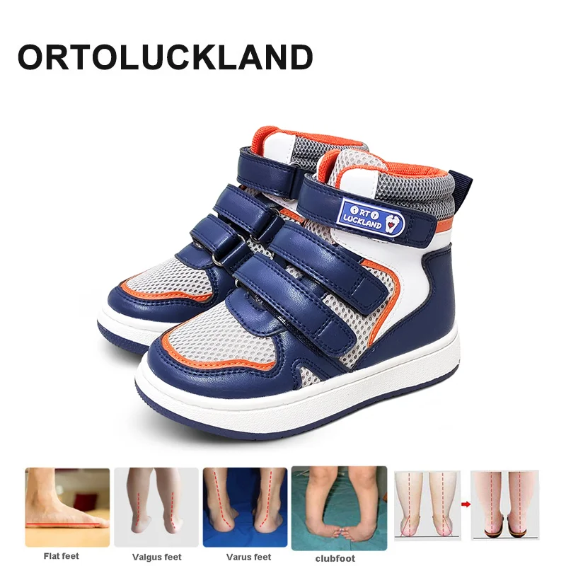 Ortoluckland Children Shoes Summer Girls Boy Orthopedic Sneakers Toddler Kids Spring Sporty Running Boot With Arch Support Sole enlarge