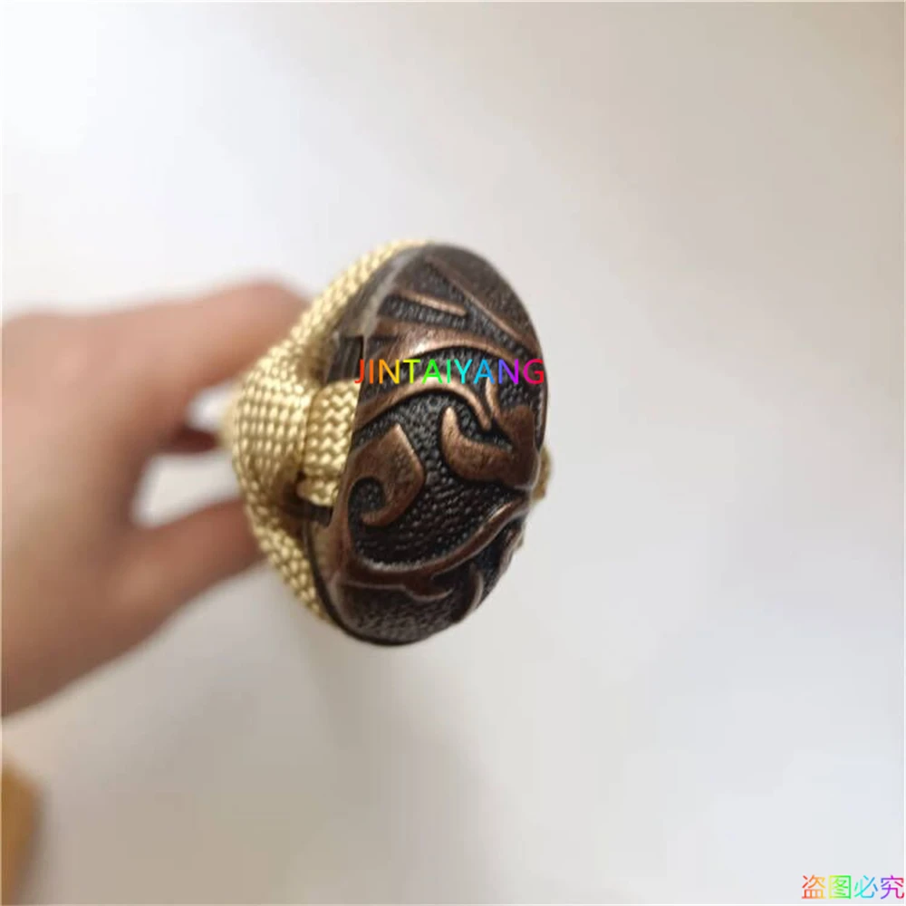 30 см Tsuka Hilt Real Rayskin сплав фучи Кашира менуки шелк Ито Запчасти для японских