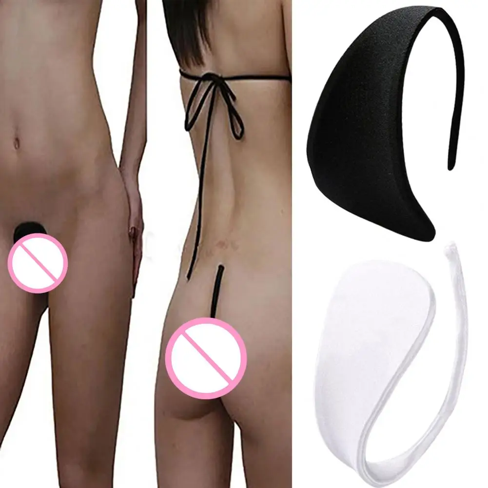 

Practical Panties Simple Structure Briefs Cutout C-String Knickers Stylish