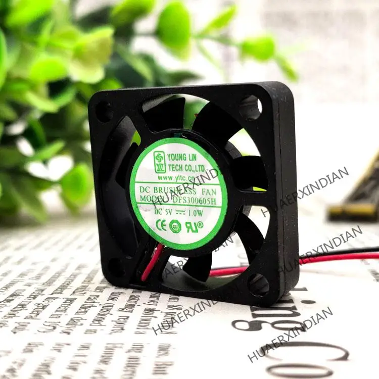 Новый комплект охлаждающих вентиляторов DFS300605H DC 5 в 1 0 Вт 3007 3 см |