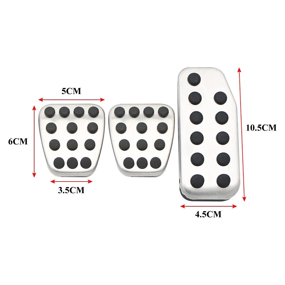 

Накладки На Педали (акселератор И Тормоз) Для Honda Fit Jazz XRV HR-V Vezel City AT MT 2009-2014, Без Сверления