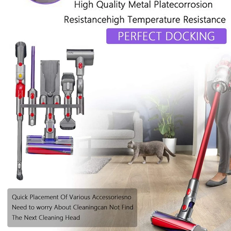 Кронштейн для хранения Dyson V7 V8 V10 V11 V12 V15 пылесос головка щетки подставка