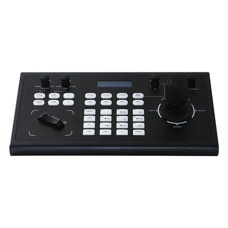 

Top sales PTZ video camera controller PAN-TILT, RESET Joystick keyboard
