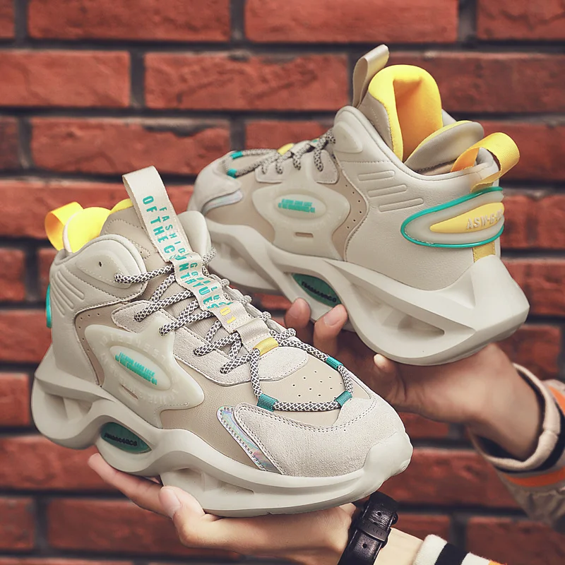 Кроссовки мужские теннисные Дышащие Модные роскошная обувь для тренировок бега -