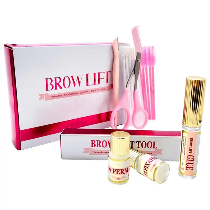

Eyebrow Perm Kit Professional Eyebrow Lamination DIY Eyebrow Lift Kit Brow Lamination Kit For Fuller And Messy Eyebrows Suitable