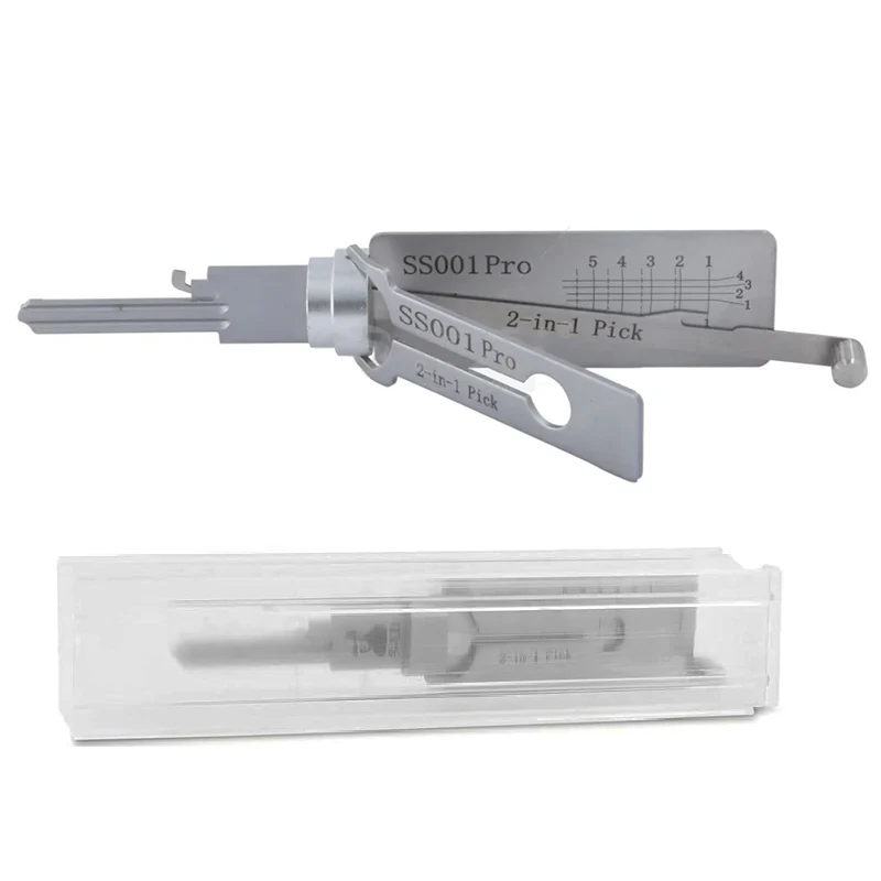 Фото r Lishi 2 в 1 SS001 SS002 SS002R R52 KW1 KW5 SC1 SC4 SC20 M1/MS2 AM5 R52L слесарные инструменты для домашних дверей гражданские замки №2
