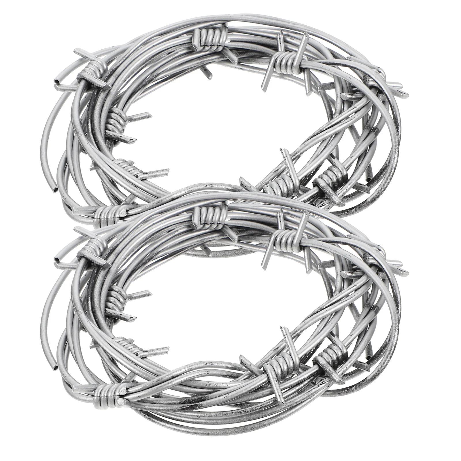 

2 Pcs Garland Making Barbed Wires Photo Toys Decors Makeup Haunted House Layout Props DIY