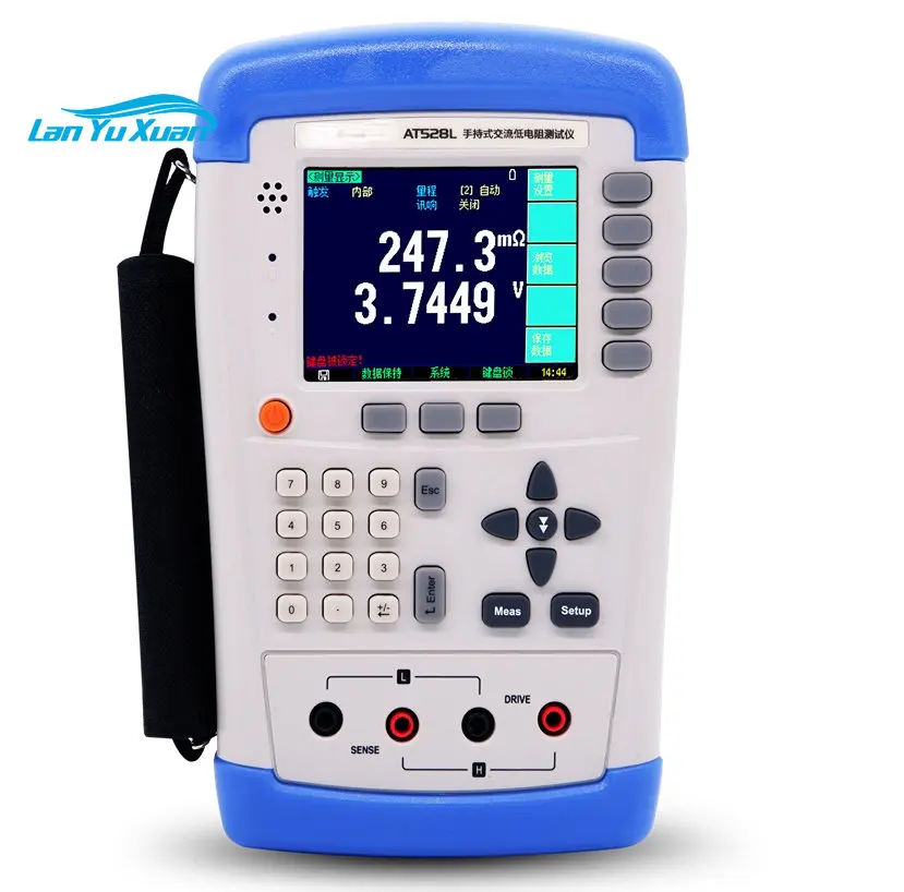 

Handheld Battery Voltage Internal Resistance Tester Testing Meter AT528L