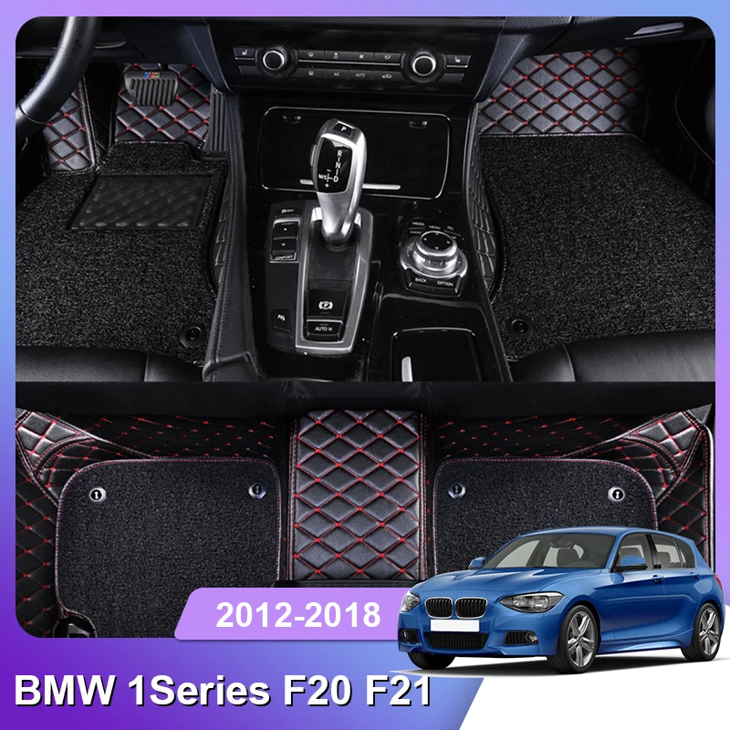 

Коврик автомобильный под заказ, подходит для BMW 1 серии F20 F21, аксессуары для интерьера, экологически чистый толстый коврик, для левого и правого вождения