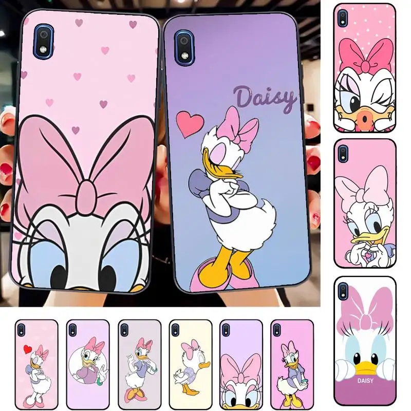 

Disney Daisy Duck Phone Case for Samsung A51 01 50 71 21S 70 31 40 30 10 20 S E 11 91 A7 A8 2018