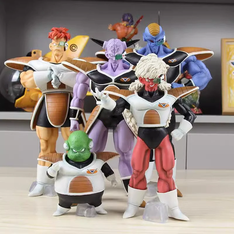 

Фигурки героев аниме «Драконий жемчуг Z Ginyu Force», экшн-фигурка Ginyu Recoom Gk, ПВХ Статуэтка Dbz с заусенцами, Коллекционная модель, декоративная игрушка