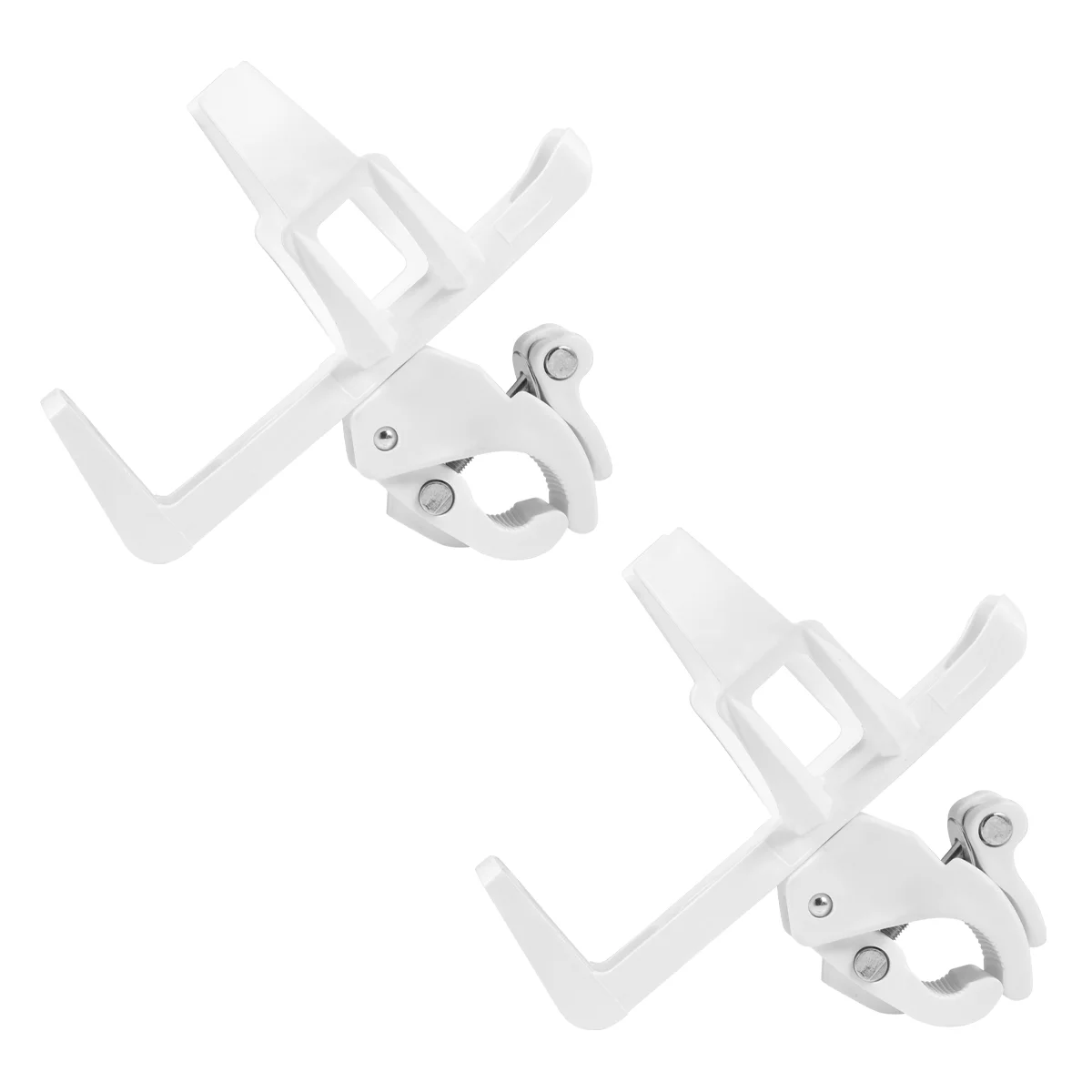 

2 Pcs Mountain Bike Water Bottle Holder Bicycle Cage Cycling Accessories Motorcycle White Resin Child