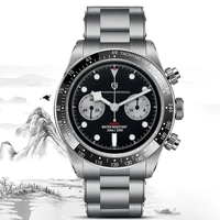 pagani design panda quartz chronograph 10bar waterproof 2022 new sapphire luxury mens watch japan movement relogio masculino