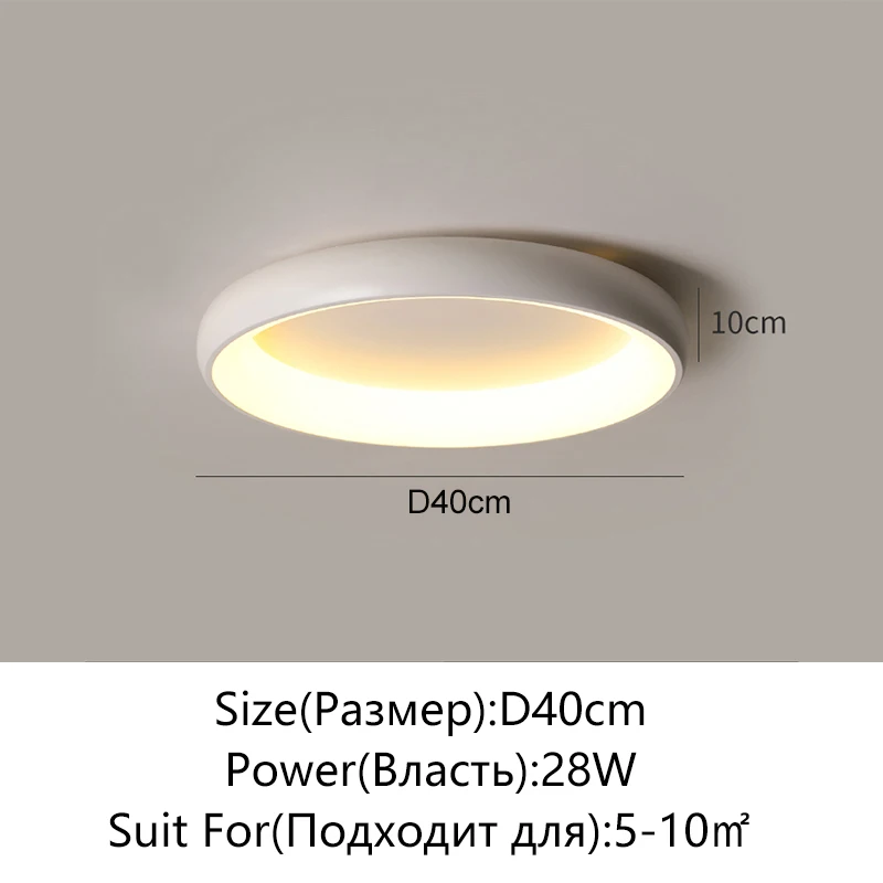 TONDI Светодиодные круглые потолочные светильники