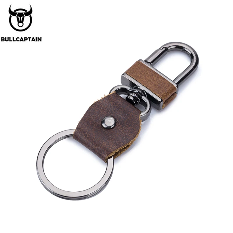 

BULLCAPTAIN кожаный брелок для ключей от машины металлическая одежда из воловьей кожи