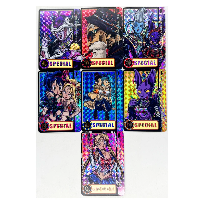 31pcs/set Dragon Ball Z GT ONE PIECE NARUTO PUNCH MAN Super Saiyan Heroes Battle Card Ultra Instinct Game Collection Cards - купить по