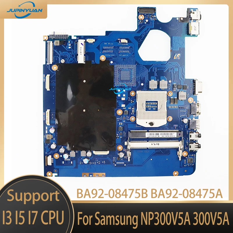 

BA92-08475B BA92-08475A BA41-01662A материнская плата для Samsung NP300V5A 300V5A, материнская плата для ноутбука DDR3 HM65, Полная проверка