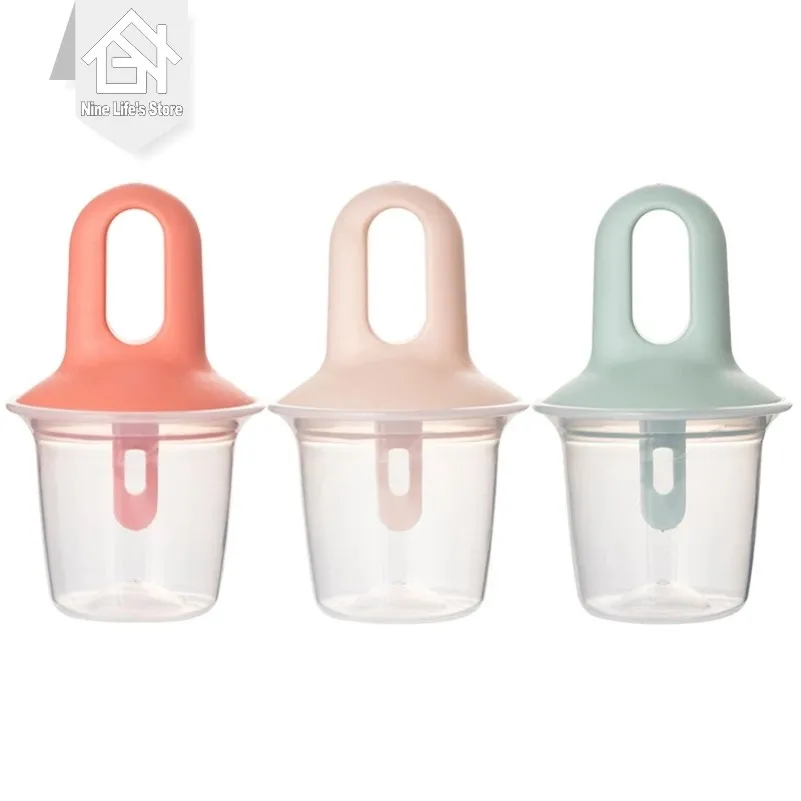 

1 Piece Creative DIY Ice Cream Popsicle Mold Silicone Nontoxic Popsicle Ice Cream Mold Creative Cute Homemade Popsicle