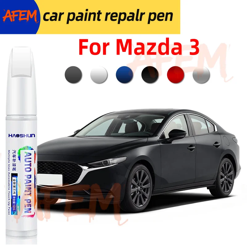 Фото Карандаш для подкраски автомобиля Mazda 3 2003-2025 BK BL BM BP для ремонта царапин №1